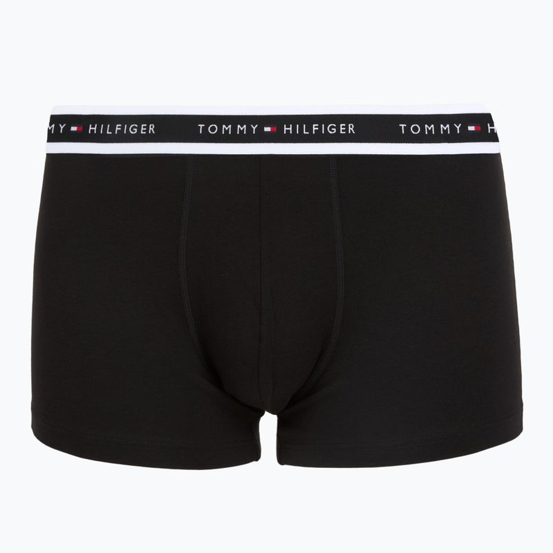 Мъжки боксерки Tommy Hilfiger Trunk black/black/black 2