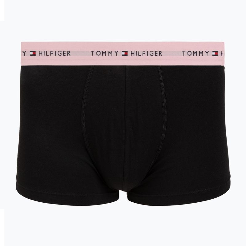 Мъжки боксерки Tommy Hilfiger Trunk WB 3 pack utility sage/black/bonita pink 2