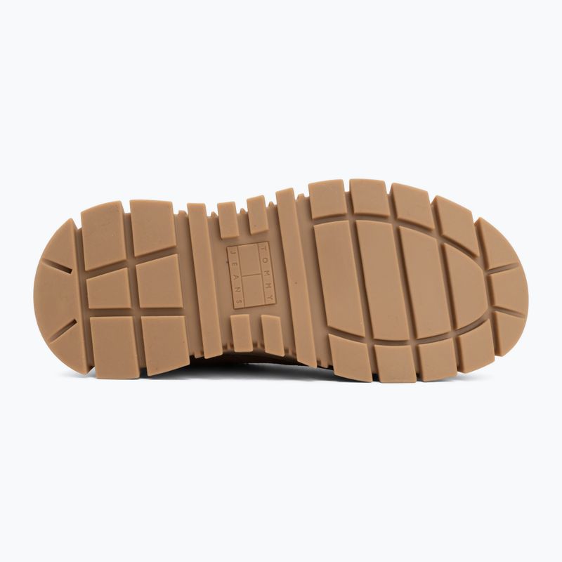 Дамски обувки Tommy Jeans Platform Sneaker Suede warm khaki 4