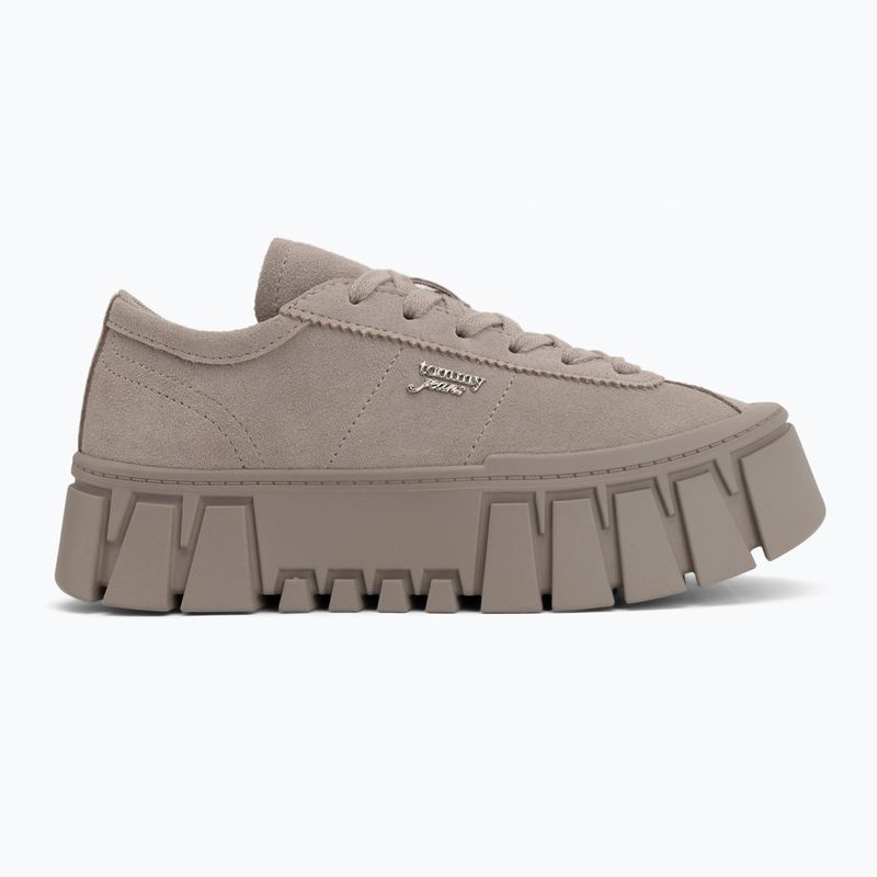 Дамски обувки Tommy Hilfiger TJW Platform Sneaker Suede limeston dust 2