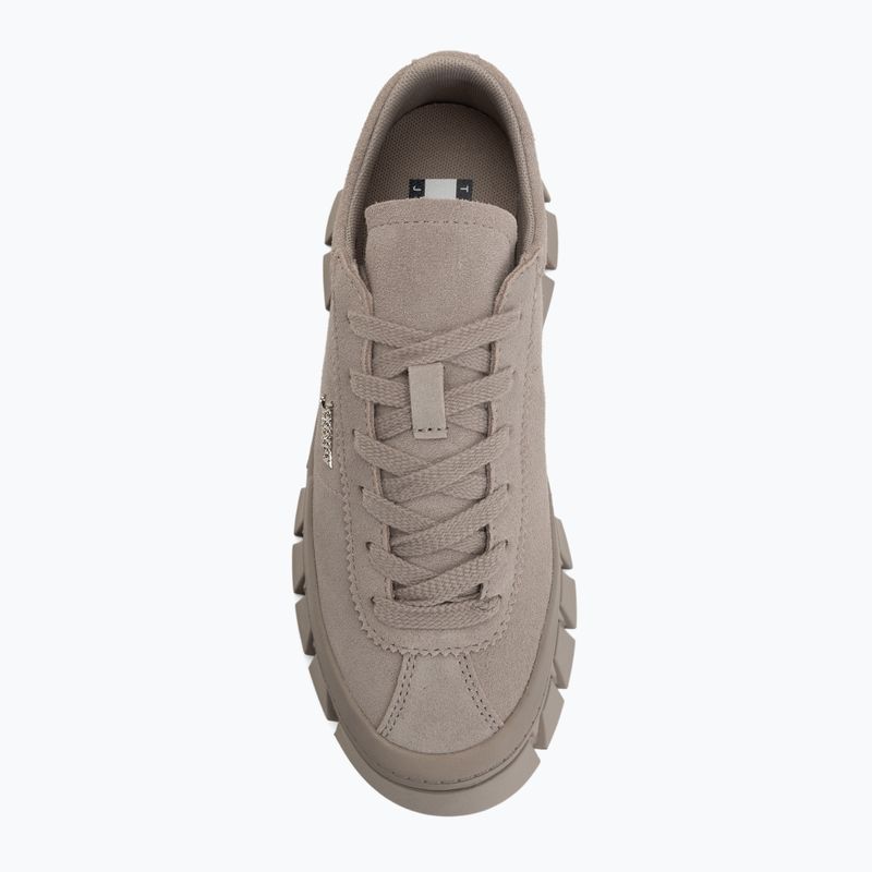 Дамски обувки Tommy Hilfiger TJW Platform Sneaker Suede limeston dust 5