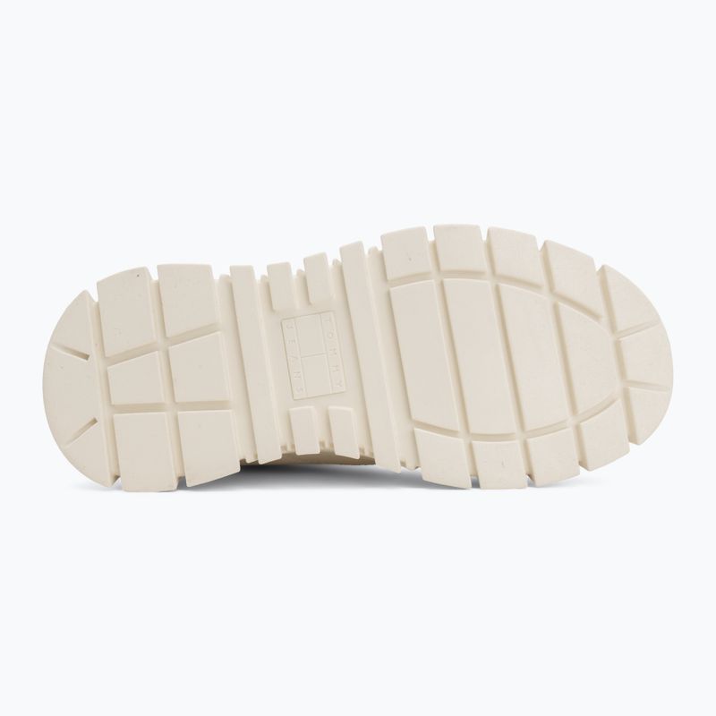 Дамски обувки Tommy Jeans Platform Sneaker Leather MC ecru 4