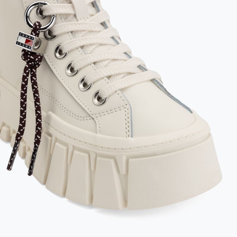 Дамски обувки Tommy Jeans Platform Sneaker Leather MC ecru 7