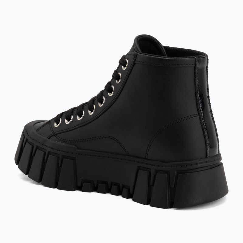 Дамски обувки Tommy Jeans Platform Sneaker Leather Mc black 3
