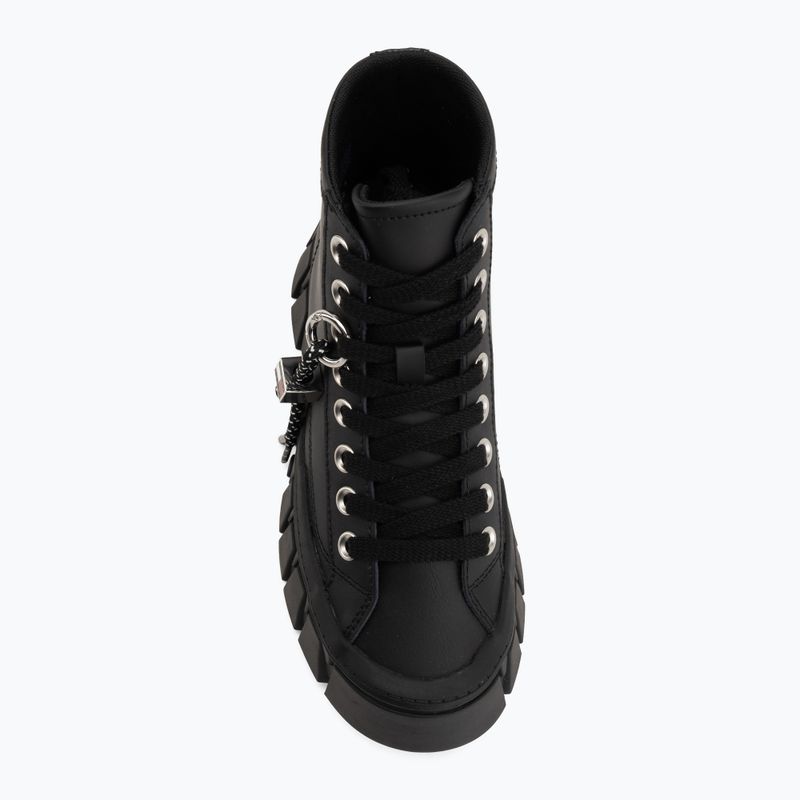 Дамски обувки Tommy Jeans Platform Sneaker Leather Mc black 5