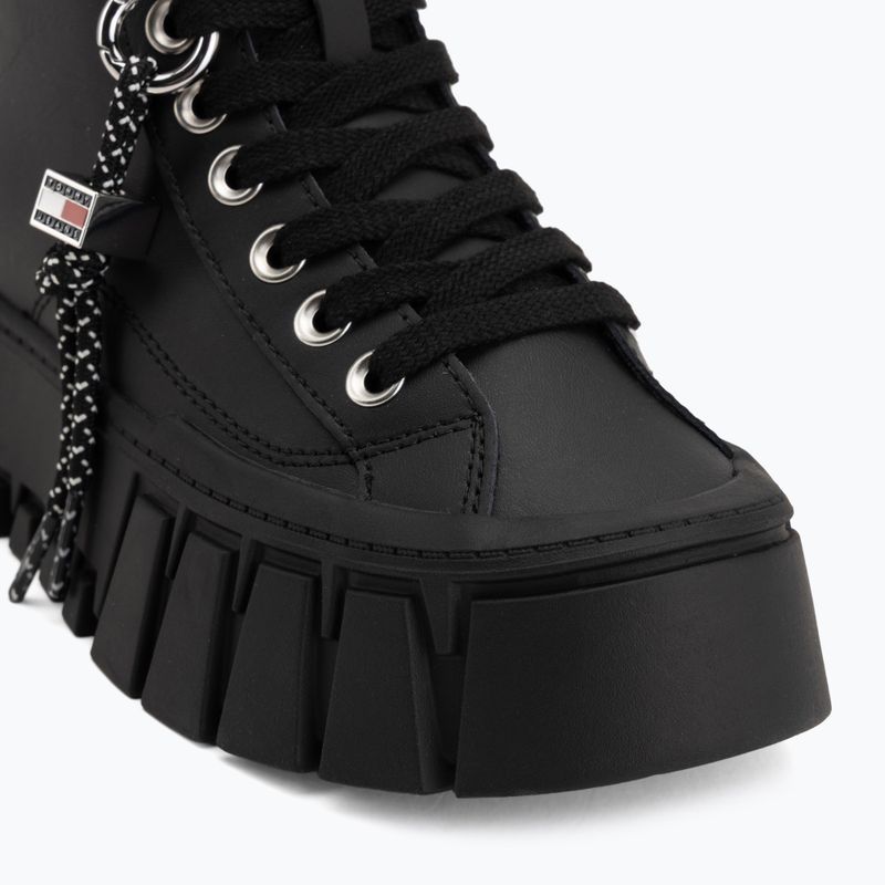 Дамски обувки Tommy Jeans Platform Sneaker Leather Mc black 7