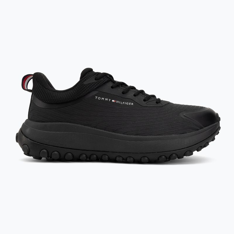 Мъжки обувки Tommy Hilfiger The Canyon X Knit triple black 2