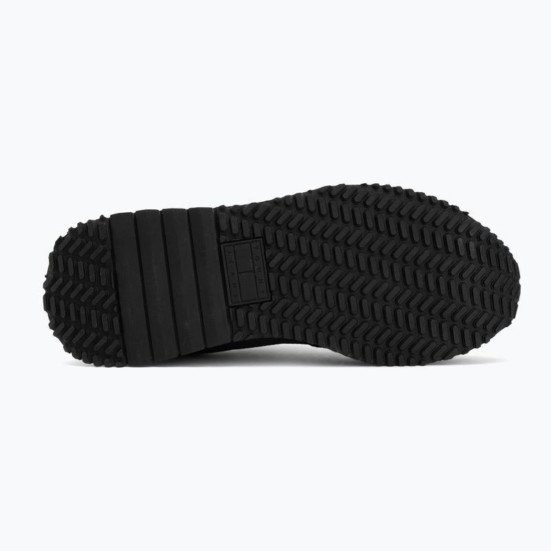 Мъжки обувки Tommy Jeans Runner Flag Mix washed black/stratus grey 4