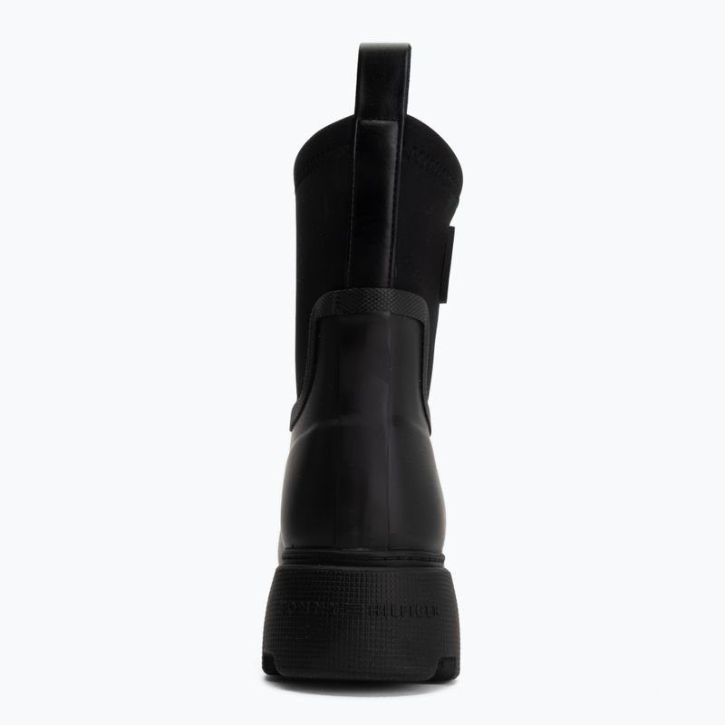 Дамски гумени ботуши Tommy Hilfiger Stamp Warm Ankle black 6
