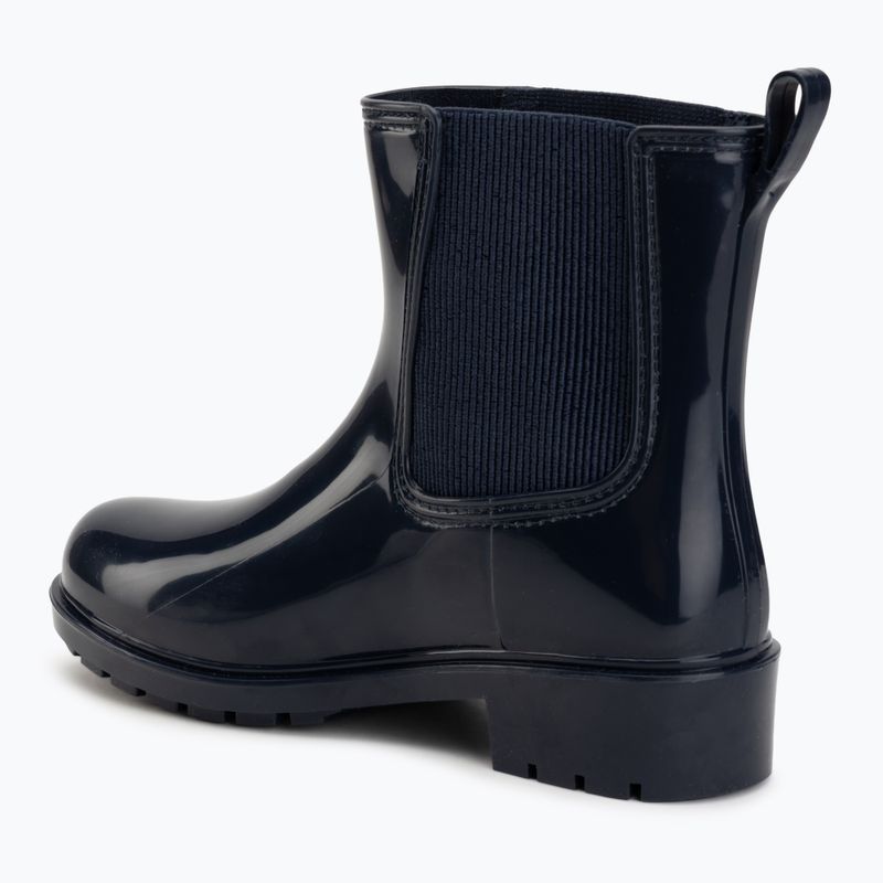 Дамски гумени ботуши Tommy Hilfiger Buckle Glossy Ankle space blue 3
