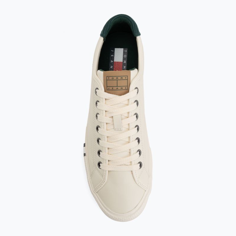 Мъжки обувки Tommy Hilfiger Archive Y2K Cleat Leather ivory petal/velvet green 5