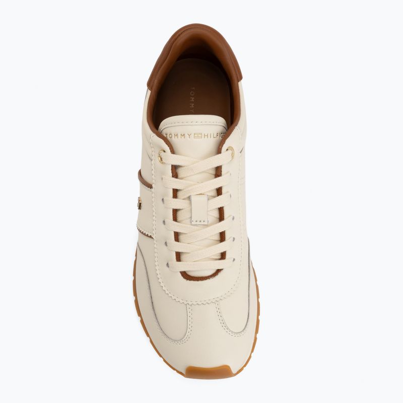 Дамски обувки Tommy Hilfiger Th Premium Casual Runner beige allover 06 5