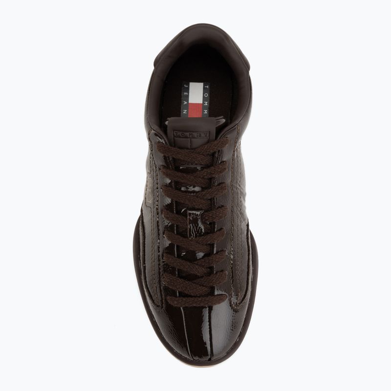 Дамски обувки Tommy Hilfiger Tj Low Runner Soft Naplak fondant brown 5