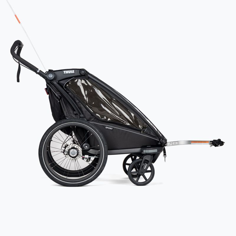 Thule Chariot Sport ремарке за велосипед с една седалка черно 10201021 2