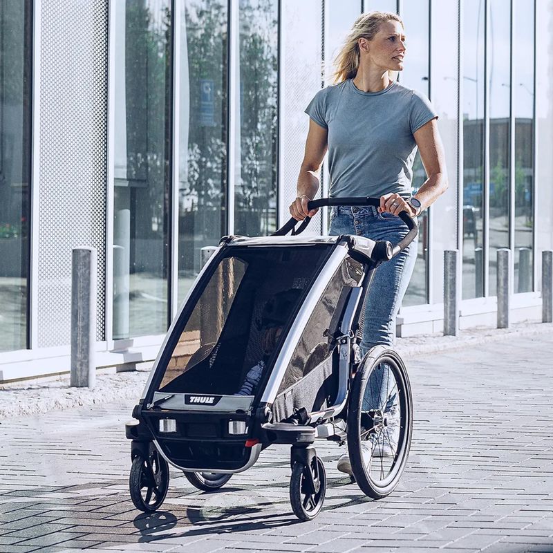 Ремарке за велосипед с една седалка Thule Chariot Lite 1 черно 10203021 6