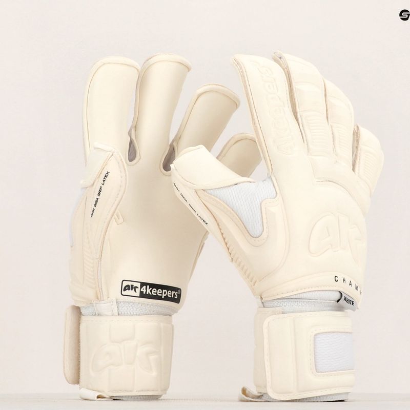 4Keepers Champ Gold White Вратарски ръкавици 5