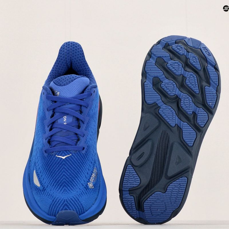 Дамски обувки за бягане HOKA Clifton 9 GTX ослепително синьо/вечерно небе 12