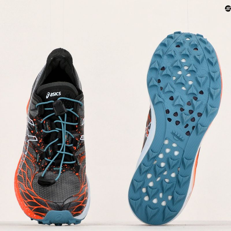 Дамски обувки за бягане Fujispeed black/nova orange на ASICS 14