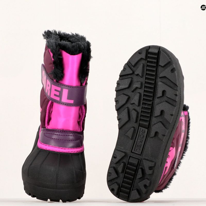 Детски ботуши за трекинг Sorel Snow Commander purple dahlia/groovy pink 14