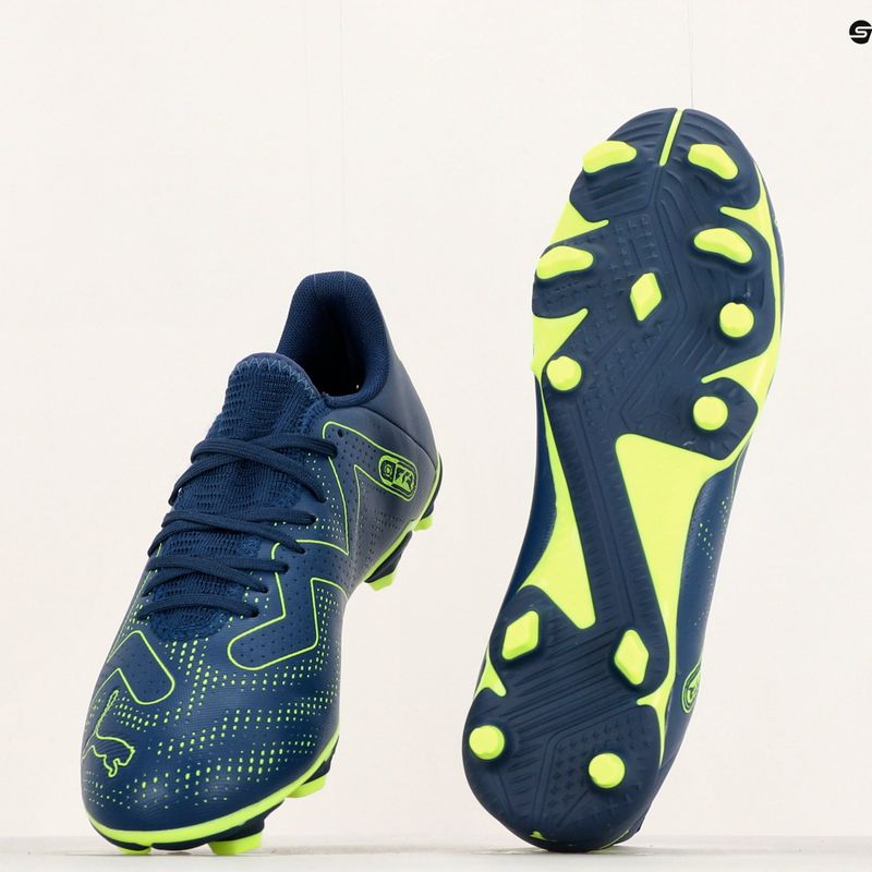 PUMA Future Play FG/AG мъжки футболни обувки персийско синьо/прозелено 17