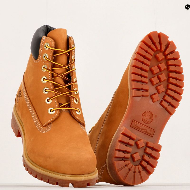 Мъжки ботуши Timberland Premium 6 Inch wheat nubuck trekking boots 16