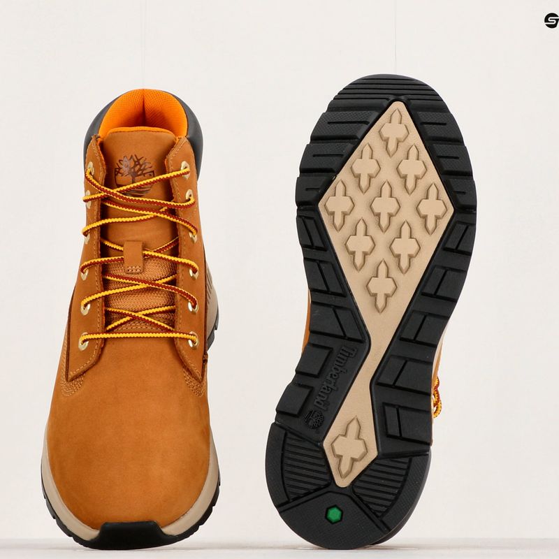 Timberland Killington Trekker 6 инча пшеничен набук детски ботуши за трекинг 10