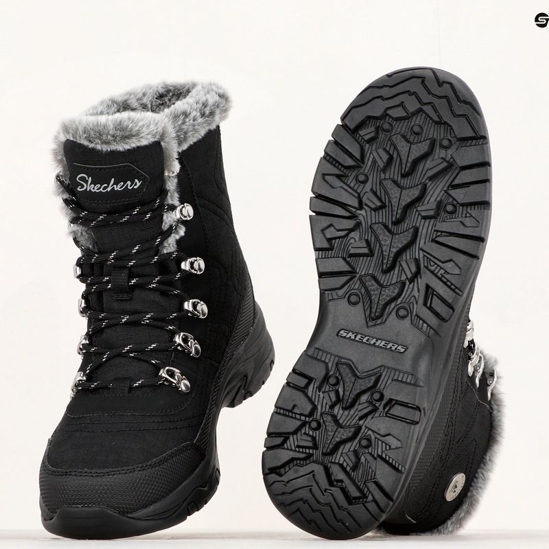 Дамски ботуши за трекинг SKECHERS Trego Cold Blues black 14