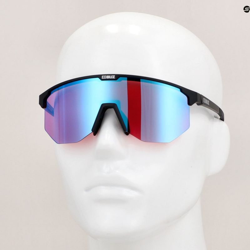 Очила за колоездене Bliz Hero Nano Optics Nordic Light S2 матово черно/светла бегония/виолетово синьо мулти 14