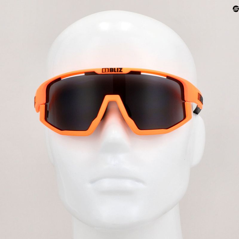 Очила за колоездене Bliz Vision S3 matt neon orange/smoke 11