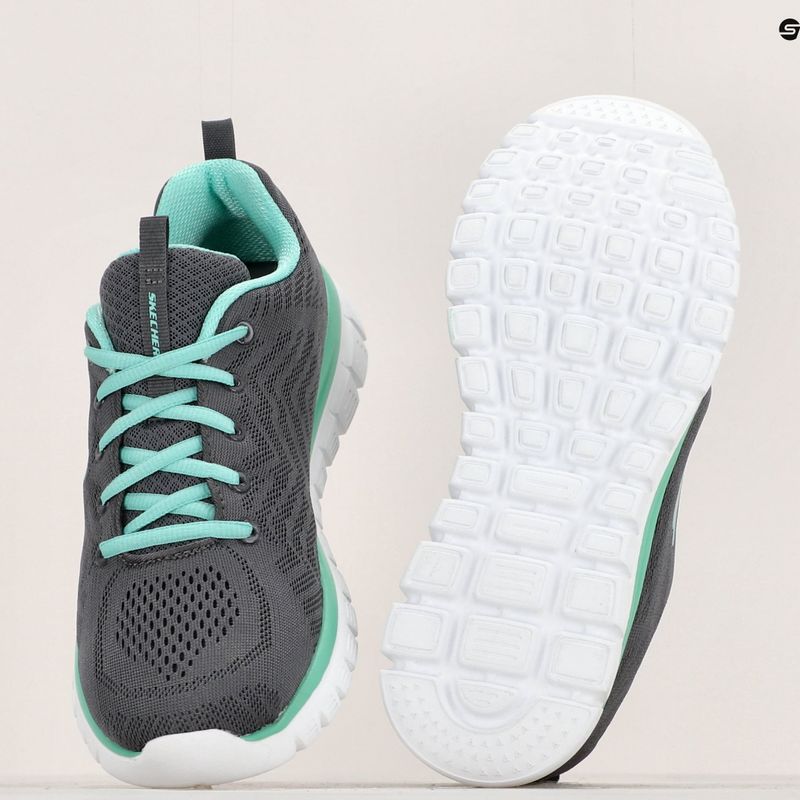 SKECHERS Graceful Get Connected дамски обувки за тренировка, въглен/сиво 8