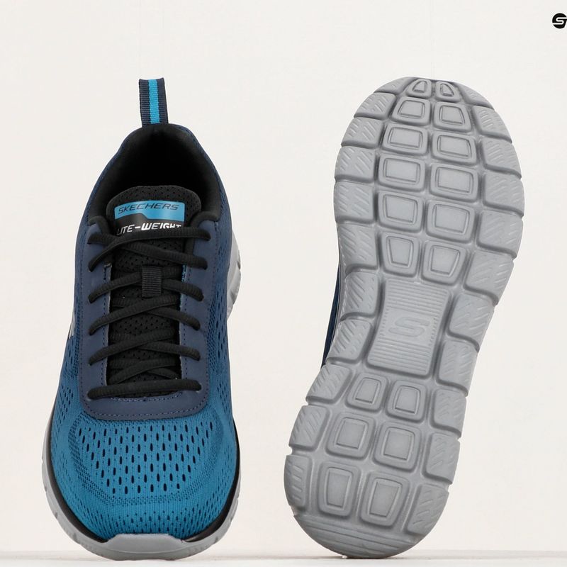 Мъжки обувки за тренировка SKECHERS Track Ripkent тъмносин/син 9