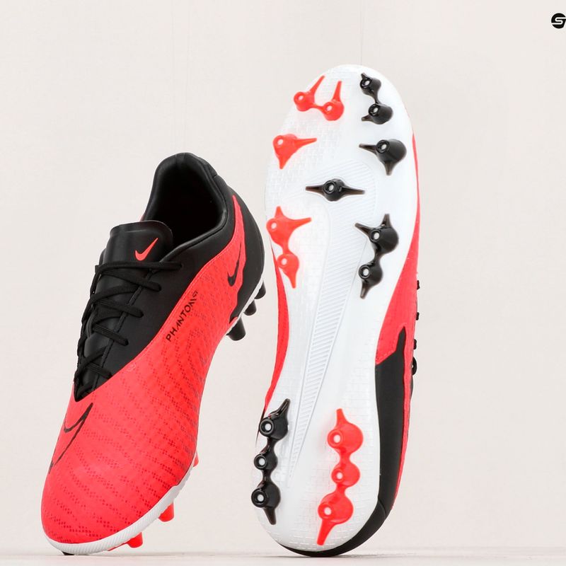 Футболни обувки Nike Phantom GX Academy AG ярко малиново/черно/бяло 8