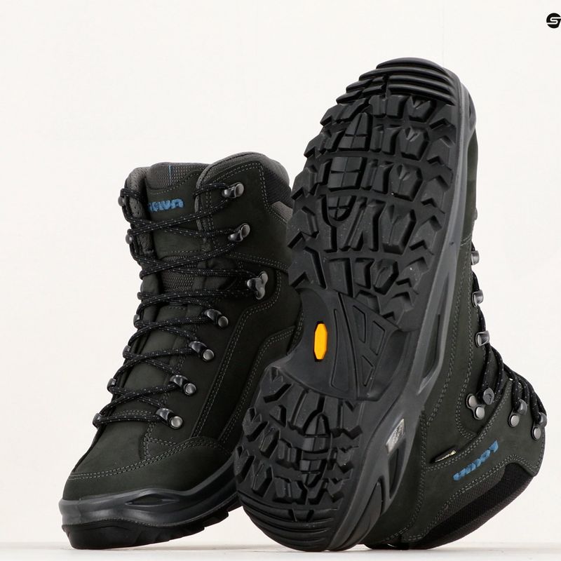 Ботуши LOWA Renegade GTX Mid anthrazite/stahlblau 10