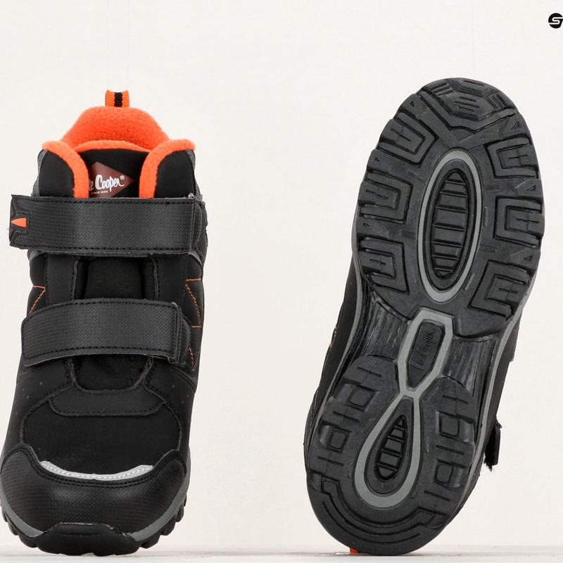 Детски ботуши за сняг на Lee Cooper LCJ-23-01-2060 черно/оранжево 10