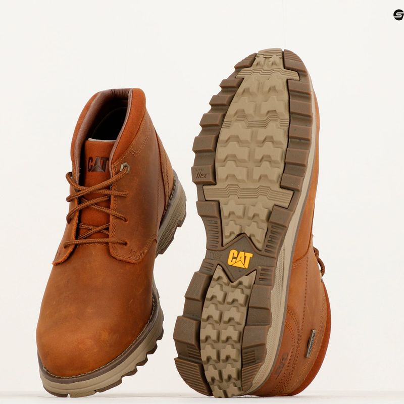 Мъжки ботуши CATerpillar Elude WP light brown 15