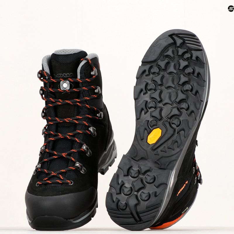 Мъжки ботуши за трекинг LOWA Baldo GTX schwarz/orange 8