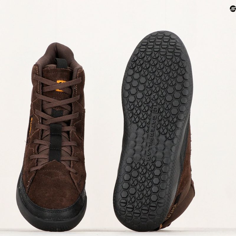 Кафяви ботуши CATerpillar Hex Hi Utility 15