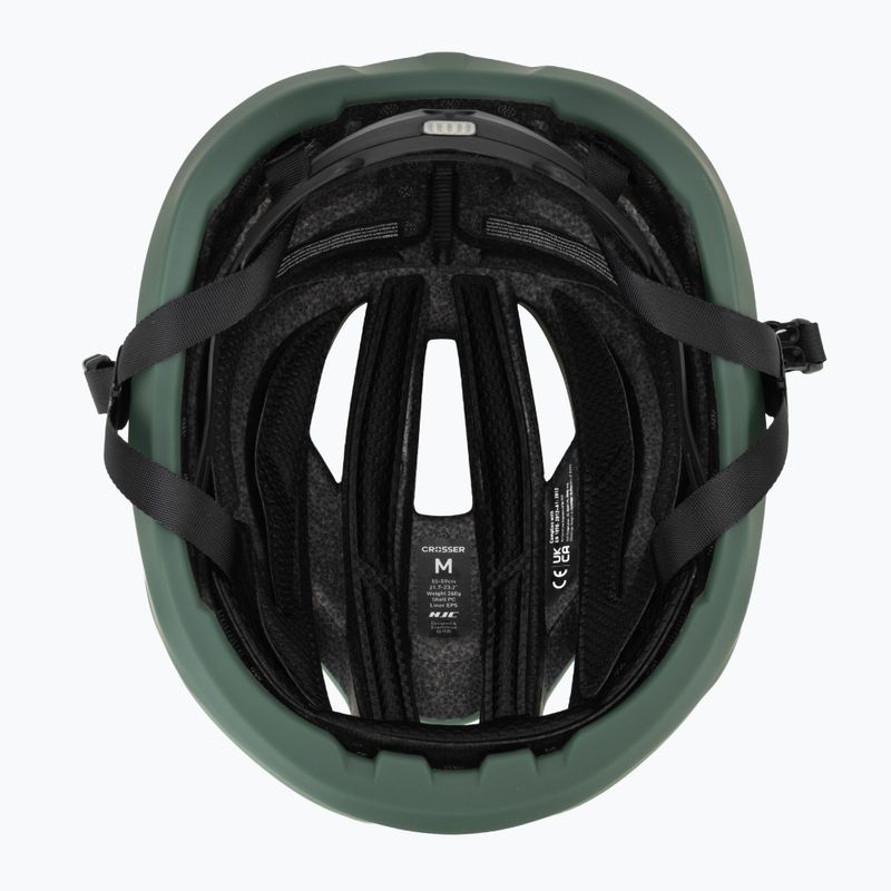 Велосипедна каска HJC Crosser mt каки зелена 5
