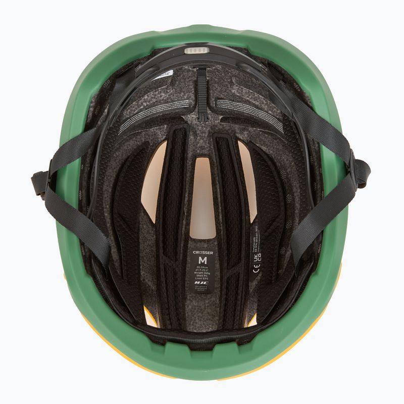 HJC Crosser mt жълто-зелена велосипедна каска 5