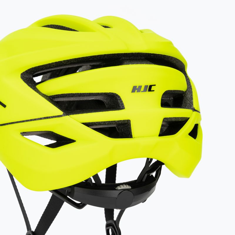 Велосипедна каска HJC Crosser neon yellow 7