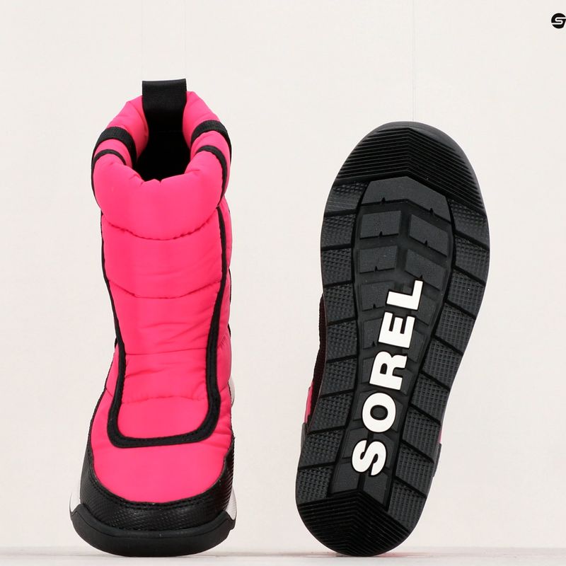 Sorel Outh Whitney II Puffy Mid юношески ботуши за сняг cactus pink/black 16