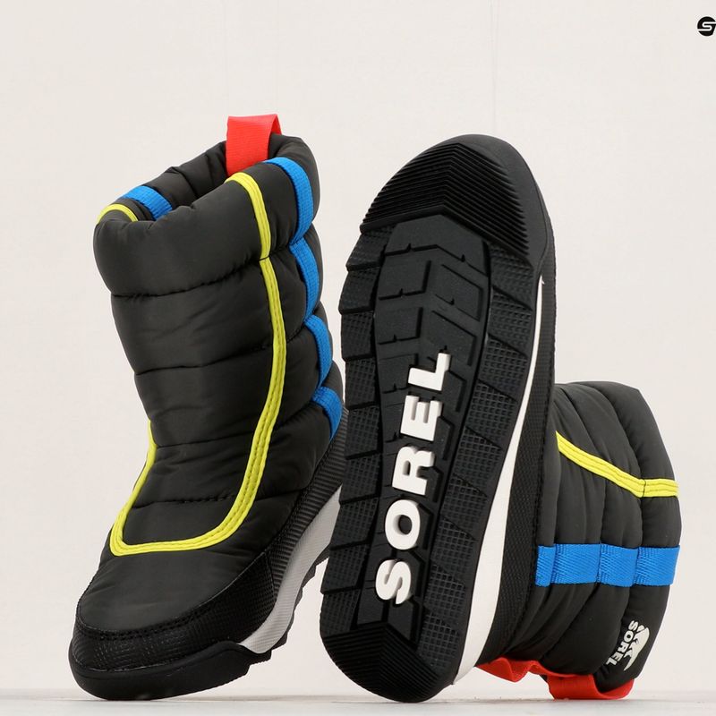 Детски ботуши за сняг Sorel Outh Whitney II Puffy Mid jet/black 16