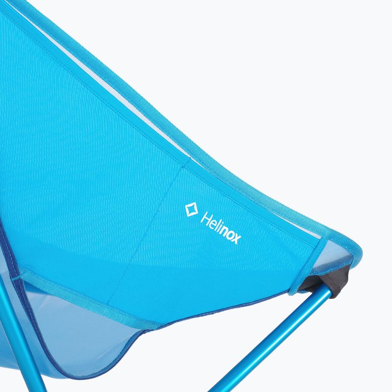 Туристически стол Helinox Beach blue mesh 4