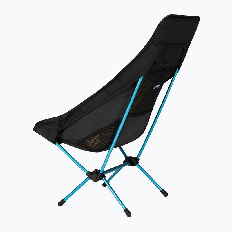 Затопляне на седалката на Helinox за стол две черно/котешки тен 3