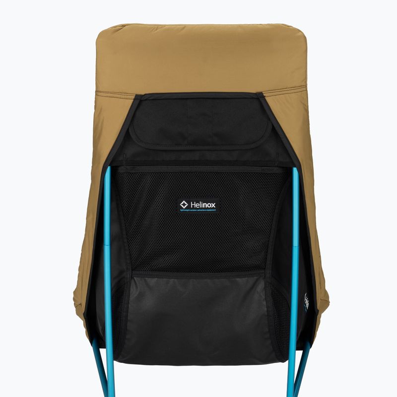 Затопляне на седалката на Helinox за стол две черно/котешки тен 6