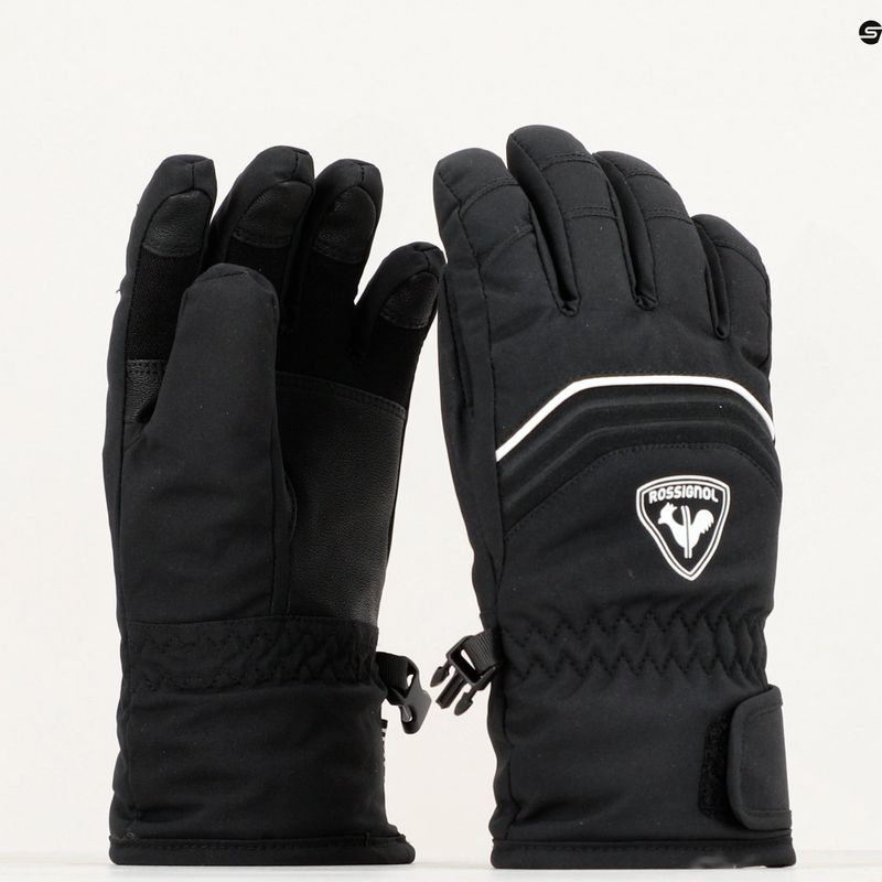 Rossignol Jr Tech Impr G детски ски ръкавици черни 3