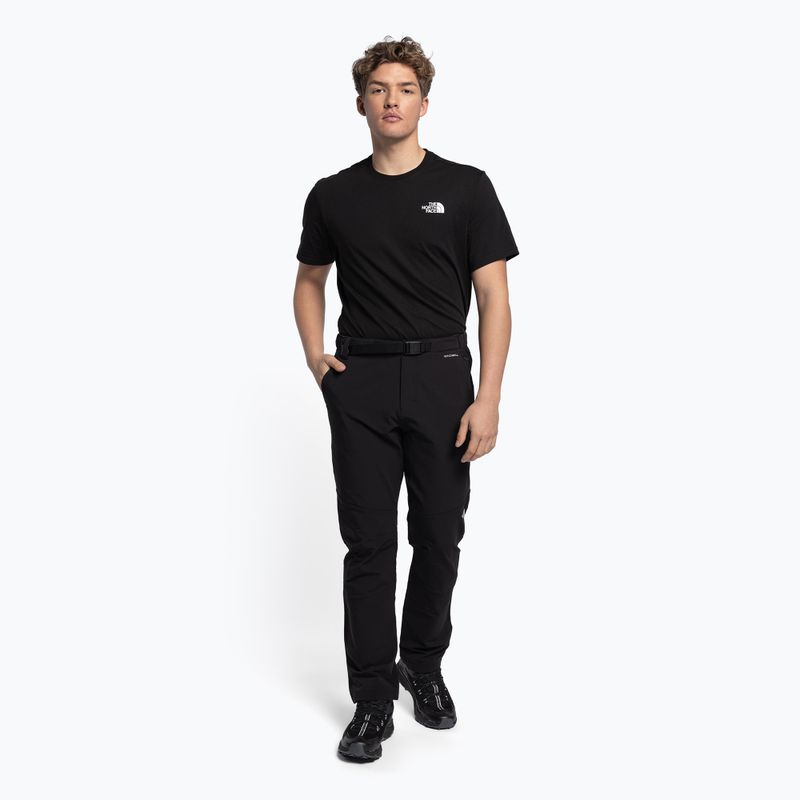 Мъжки софтшел панталони The North Face Diablo black NF00A8MPJK31 2