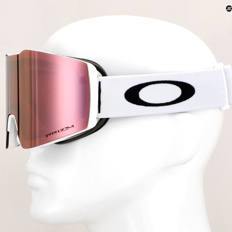 Ски очила Oakley Fall Line матово бяло/призматично розово злато 10