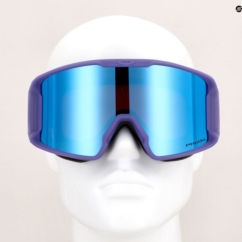 Ски очила Oakley Line Miner M matte b1b lilac/prizm sapphire iridium 7