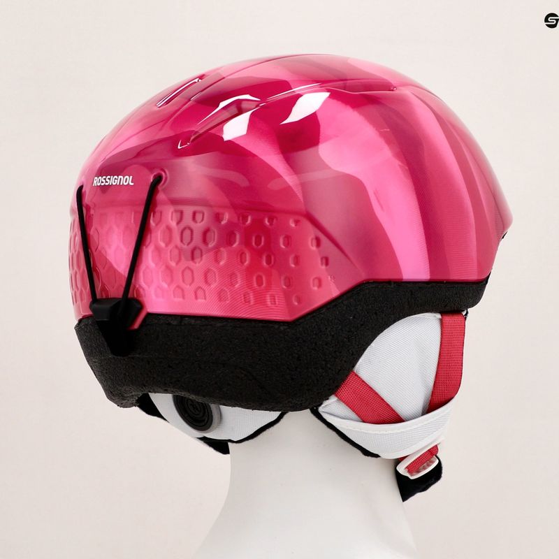 Rossignol детска ски каска Whoopee Impacts розова 12